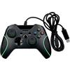 OSTENT Controller USB cablato Joystick Gamepad per Microsoft Xbox One/Xbox One S/PC portatile Windows Colore nero