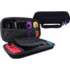 TUDIA Hard Protective Travel Eva - Custodia antiurto per Nintendo Switch Console e accessori, colore: Nero