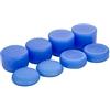 eXtremeRate 8 Copri Levette Analogiche Gommini per ps4 Slim PRO Joystick Cover Analogici in Silicone per ps4 Controller-Blu