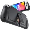 NEWDERY Cover Batteria per Nintendo Switch, 10000mAh Backup Custodia Ricaricabile Cover Caricabatterie Batteria Esterna Battery Case per Nintendo Switch Batteria Power Bank Charger Case