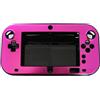 OSTENT Custodia in metallo duro anti-shock in alluminio con coperchio compatibile per Nintendo Wii U Gamepad Color Rose Red