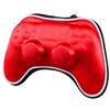 OSTENT Custodia rigida per sacca di trasporto Air Foam compatibile per controller wireless Sony PS4 Bluetooth - colore rosso