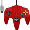 retrogame CONTROLLER CON FILO ROSSO PER NINTENDO 64