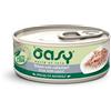 Oasy Specialità Naturale Cat Adult Straccetti in soft-jelly 150 gr - Tonno e Calamari - Confezione da 6 pezzi - Cibo umido per gatti