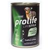 Prolife Light Merluzzo e riso 400g umido cane 6 x 400g