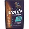 Prolife Adult Mini Salmone e Merluzzo 100g umido cane dual fresh 100g