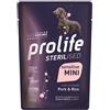 Prolife Sterilised Mini Maiale e riso 100g umido cane sensitive 10 x 100g