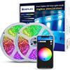 GIDEALED ZigBee20m Smart LED Strip Lights Kit RGB dimmerabile Funziona con Hub Bridge,SmartThings,Hub Lightify per controllo APP Striscia luminosa,Funziona direttamente con Echo Plus per controllo vocale Alexa