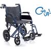 Moretti Sedia A Rotelle per Disabili Con Freni - Larghezza Seduta 46 cm