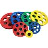 Blue Gym Set Dischi Olimpici Gommati 7-GRIP 155KG/14 Pezzi