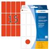 Herma Multi-purpose labels 20x50 luminous red 360 pcs.