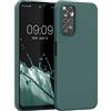 kwmobile Custodia Compatibile con Xiaomi Redmi Note 11 / Note 11S Cover - Back Case per Smartphone in Silicone TPU - Protezione Gommata - verde muschio