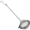 Metaltex 253811 - Filtro per il tè, in acciaio inox, con catena, 4,5 cm