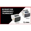 Zebra Stampante Zebra ZD421C-HC; termica diretta, trasferimento termico; bluetooth low energy/LAN/usb/usb host; real-time clock (rtc),