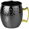 PADERNO WORLD CUISINE Tazza Moscow mule 500 ml inox / canna di fucile manico dorato