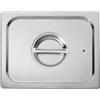 PADERNO WORLD CUISINE Coperchio GN 1/4 inox cm 26,5x16 con guarnizione silicone