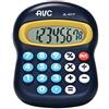Alevar AVC Calcolatrice Tascabile 8 Cifre, Formato 93x118x39 mm, Colore Blu