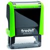 Trodat 4911 Printy Timbro Formula Commerciale con Testo Spagnolo APPROVATO, Intintaggio automatico, Dimensione della Targa di Testo 37 x 14 mm, Blu