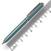 Online Mini penna a sfera Twist Turchese con clip in metallo ricarica penna standard piccole penne per la borsa lunghezza 8 cm, si adatta a portafogli e piccole borse biro con colore nero scrittura