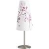 Brilliant Lampada BRILLIANT Isi lampada da tavolo ferro/viola | 1x C35, E14, 40W, adatto per lampade a candela (non incluse) | Scala da A ++ a E | Con interruttore a cavo