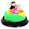 Small Foot Company 6547 Asciugamano a Torta, Coppia di Sposi