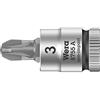 Wera 8755 A PZ calzino bit con 1/4 drv PZ 3x28 mm