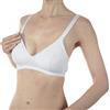 CHICCO Reggiseno Allattamento Chicco in Cotone Nursing Bra Bianco 5C