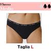Lovable Slip Flusso Medio Nero Tg L