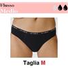 Lovable Slip Flusso Medio Nero Tg M