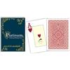 Modiano 3005472 Carte Poker 100% Acetato 2 Jumbo Index Rosso