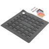 Silikomart | Miss Hot Presina, Materiale Sintetico, Colore Grigio, Misure 175 x 175 x 13 mm,