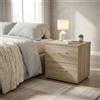 MIlani Home HARALD - comodino 2 cassetti moderno