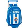 safta Zaino R.C.D. Espanyol Ufficiale , Scolastico, Con Trolley Safta
