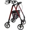 Mediland Deambulatore rollator duralluminio 4 ruote mod. DYNAMIC