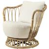 GUBI poltrona GRACE LOUNGE CHAIR - 35935-KARAKORUM-001