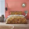 furn. Wildlings - Set copripiumino singolo, colore: ocra