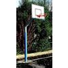 (13) IMP. ALTEZZA BASKET MONOTUBO TUBOLARE 10X10 CM SBALZO 120 CM TAB. CM 120X90