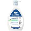 Sanitec Crema di sapone Luxor Green - dispenser 1 L - aloe verde - Sanitec (unità vendita 1 pz.)