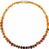 Collana d'ambra - perle barocco arcobaleno