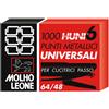 leone-dell'era MOLHO LEONE SCATOLA 10x1000 PUNTI UNIVERSALI 6/4 LEONE