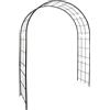 Louis Moulin Louis 3006-Arco per Piante Rampicanti, in Metallo, in Ferro Anticato, 180 X 50 X 250 Cm