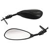 one by CAMAMOTO Coppia Specchietti Retrovisore Universale a Goccia Gambo Corto Carbon Look