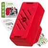 ISOTRONIC repellente topi ultrasuoni allontanare ratti parassiti soffitte cantine garage dissuasore senza veleno trappole portata 30m² 1 unità efficace interno casa protezione difesa stop mobile