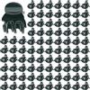 Namalu 120 Clip per Orchidee Mollette Piccole per Piante Rampicanti in Plastica Mini Pinzette di Supporto Verde Scuro Sostegno per Fiori Pomodori Capelli Giardino Orto, 0,7 x 0,6 x 0,6 Pollici