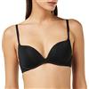 Calvin Klein Jeans Calvin Klein Plunge Push Up, Nero (Black 001), 34D Donna