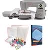 Singer Macchina ricamatrice Singer Quantum Stylist EM 200 con Telaio bordi infiniti + KIT RICAMO e SOFTWARE MYSEWNET GOLD