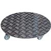 Louis Moulin Base con Ruote per vasi in Alluminio 49 x 49 x 7,5 cm 8088
