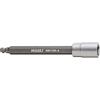 Hazet 8501Kk-4 Inserto Chiave A Bussola Per Giravite Con Testa Sferica Per Il Sensore Di Giri Motore, Argento, Attacco Quadro, Cavo, 6.3 mm 1/4 di Pollice