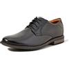 Clarks Becken Lace, Scarpe Con Lacci Uomo, Black Leather, 39.5 EU