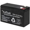 VulTech GS-9AH Batteria Ermetica al Piombo per UPS, Nero